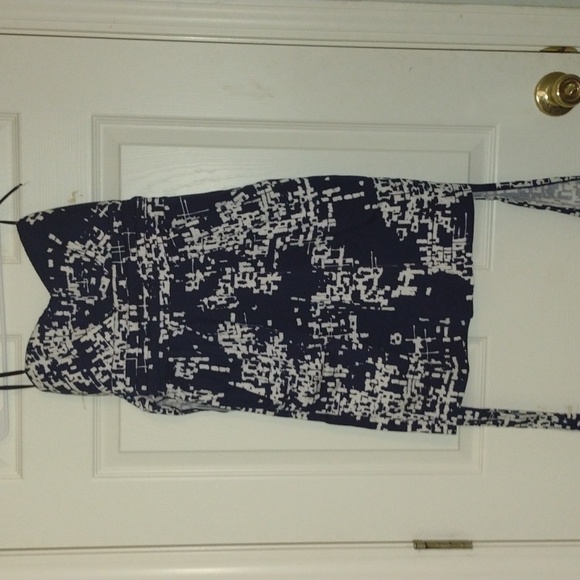 As U Wish Dresses Strapless Navy Blue Dress With Pockets Poshmark